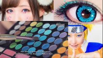 SHINY Hatsune Miku COSPLAY MAKEUP tutorial by kawaii model Kimura U 木村優の初音ミクきらきらコスプレメイク