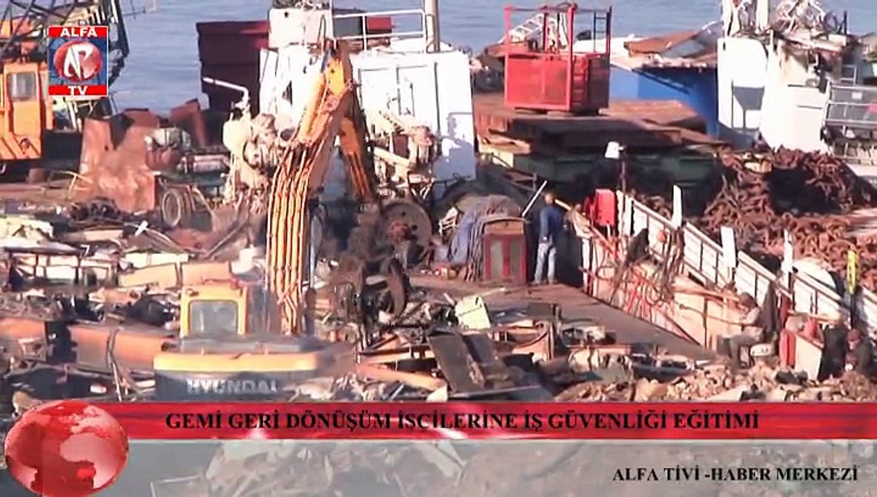 Gemi Geri Dönüşüm İşçilerine İş Güvenliği Eğitimi