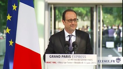 Discours lors de l’exposition "Les passagers du Grand Paris Express"
