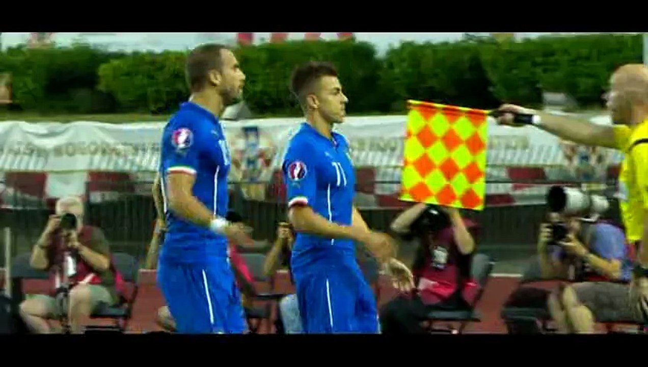 Goal Mandzukic - Croatia 1-0 Italy - 12-06-2015