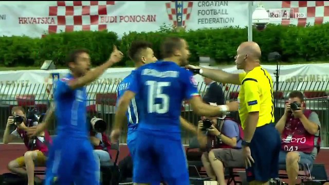 Mandzukic Goal 1:0 | Croatia v. Italy 12.06.2015