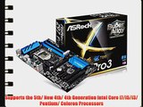 ASRock ATX DDR3 1333 LGA 1150 Motherboards Z97 PRO3