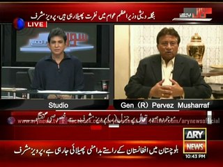 'The missile technology we developed is not for Shab-e-Barat' by Musharraf in talk show(SAWAL YE HY)