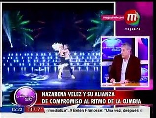 La cumbia de Nazarena Vélez ¿lo suelta o no lo suelta a Gamarra?