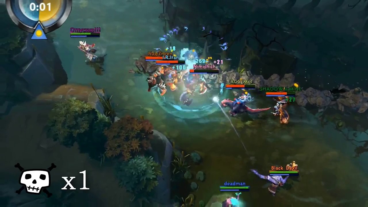 Dota 2 WTF Moments 1 (смешные моменты) Инвокер