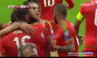 1-0 Gareth Bale Goal - Wales v. Belgium 12.06.2015