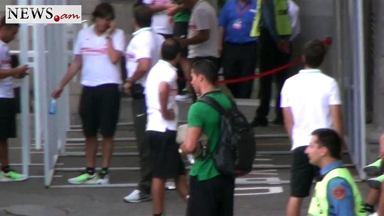 Cristiano Ronaldo in The Republican Stadium of Yerevan