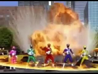 9.power rangers a la velocidad de la luz opening