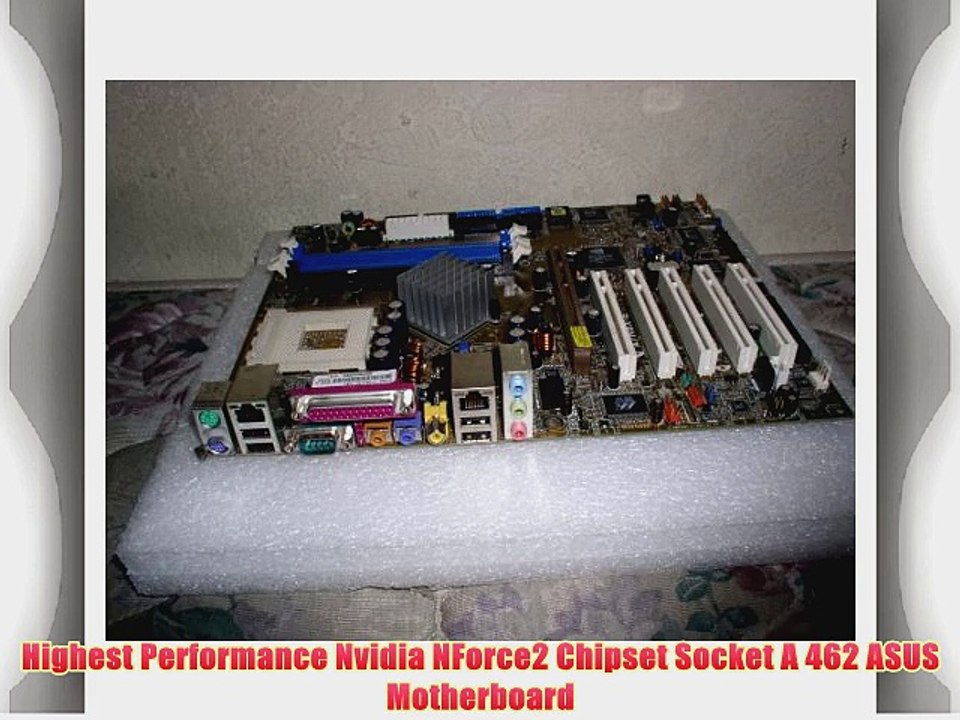 ASUS A7N8X-E Deluxe Socket 462 A Nvidia NForce2 ATX Motherboard