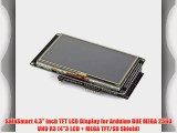 SainSmart 4.3 inch TFT LCD Display for Arduino DUE MEGA 2560 UNO R3 (43 LCD   MEGA TFT/SD Shield)
