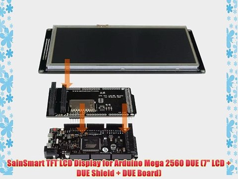 SainSmart TFT LCD Display for Arduino Mega 2560 DUE (7 LCD DUE Shield DUE Board)