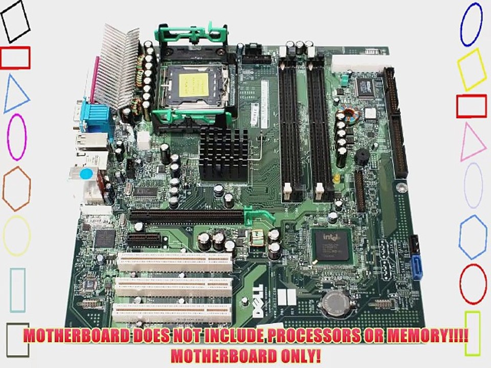 Dell Optiplex GX280 Small Mini Tower (SMT) Motherboard Mainboard Systemboard Compatible Dell