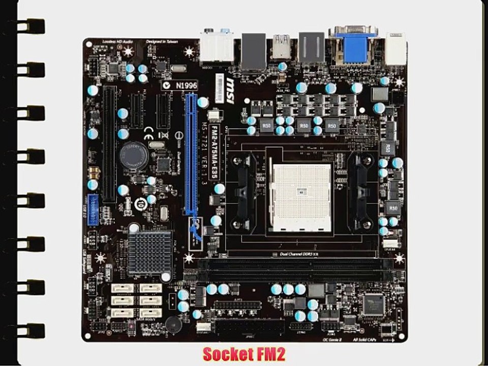 MSI Socket FM2/AMD A75/DDR3/SATA3