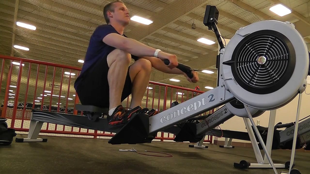 Rowing 5 x Tabata Work 20s Rest 10s 504m