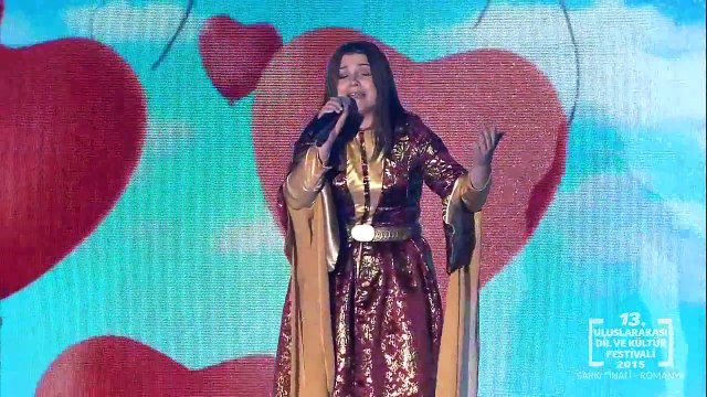 3 Unutma beni çiçekleri Bosna Hersek 13.Türkçe Olimpiyatı Şarkı finali 2015 Romanya