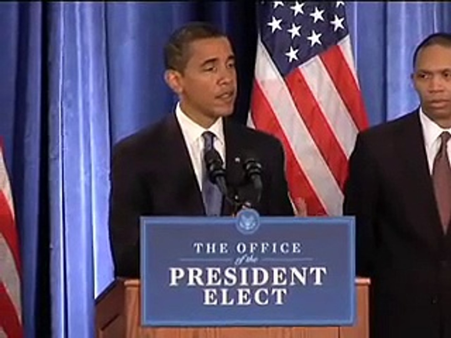 President Elect Obama Announces Two More Leaders Of Economic Team Video Dailymotion