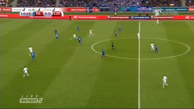 Tomas Necid Fantastic Chance - Iceland v. Czech Republic 12.06.2015