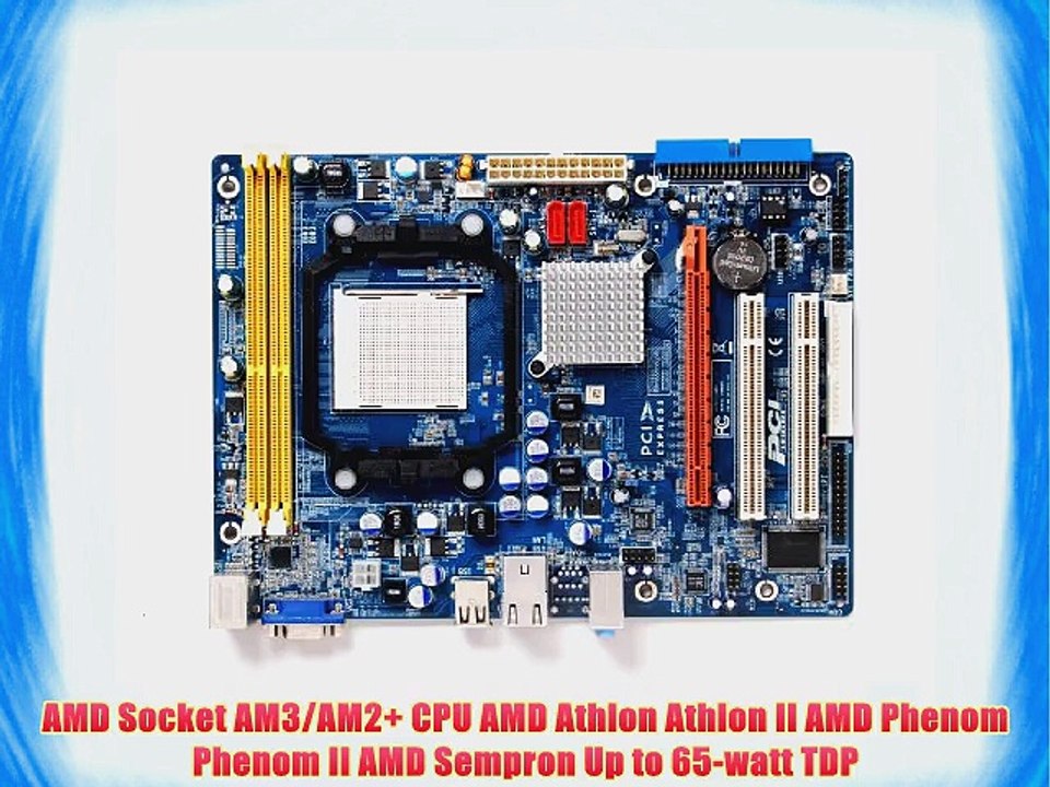 Zotac GeForce 6100 Micro-ATX AMD Motherboard GF6100-F-E