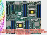 Supermicro Motherboard EATX (Extended ATX) DDR3 1600 Intel - LGA 2011 Motherboards X9DAX-ITF-O