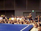 Cheerleading tumbling pass