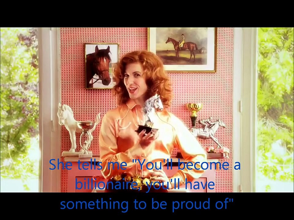 Mika - "Elle me dit" with lyrics translated into English (1080P)