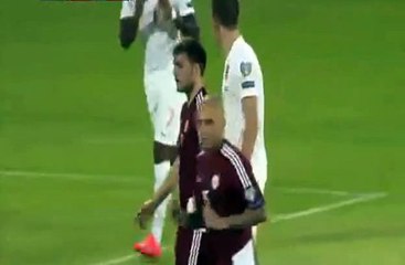 Aron Gunnarson Iceland 1-1 Czech Republic 12/06/2015