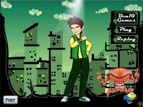 Ben 10 Games - Ben 10 Mega DressUp Game - Cartoon Network Games - Game For Kid - Game For Boy