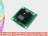 GP-QFN28-0.5-A MCU IC Test Socket Programming Adapter for QFN-28(36)B-0.5-02 QFN28 MLF28 MLP28