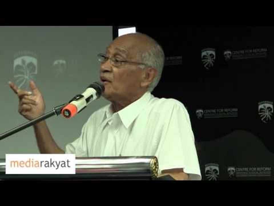 Dr. Syed Husin Ali: UMNO Sekarang Tak Ada Kekuatan