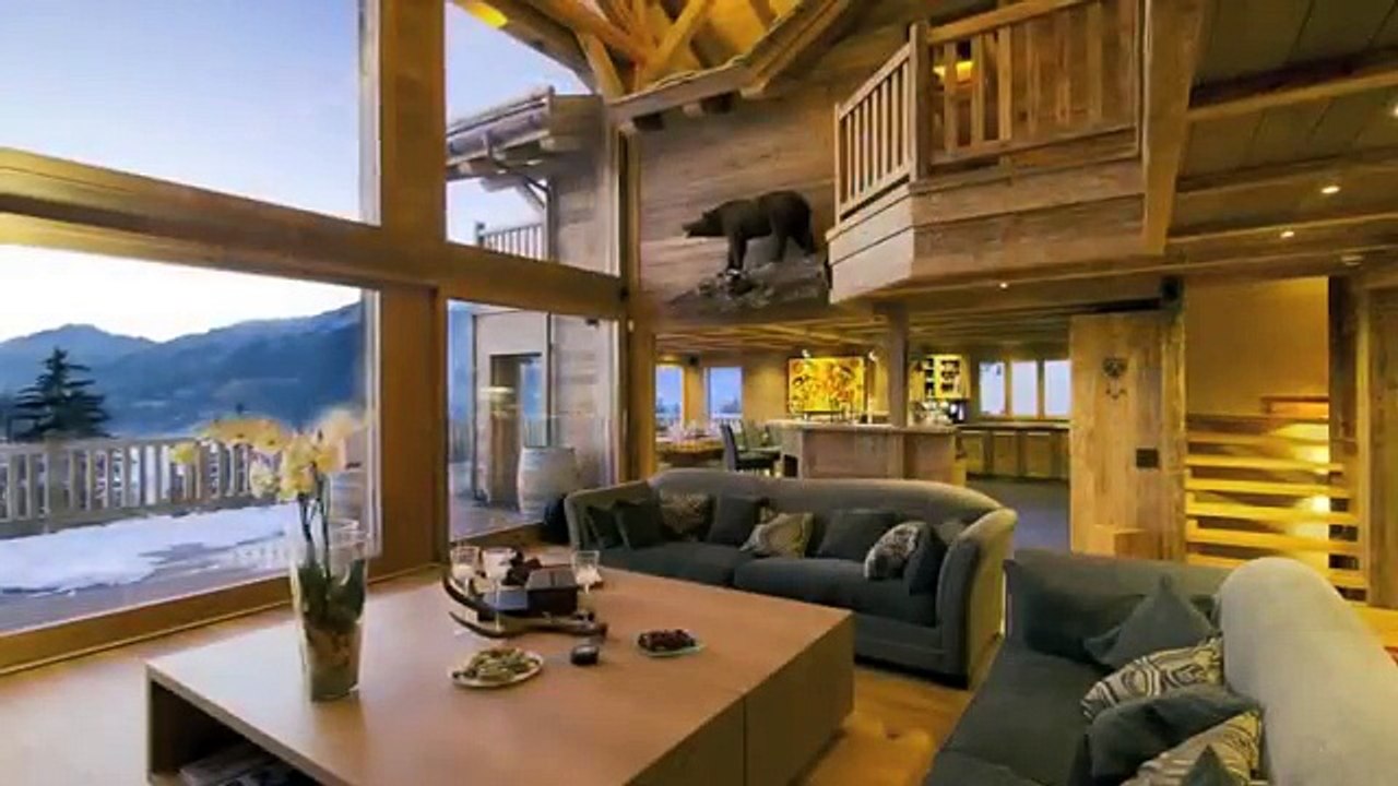 Superbe Grand Chalet de Luxe à Louer - La Ferme de la Delege - Crans-Montana Valais Suisse