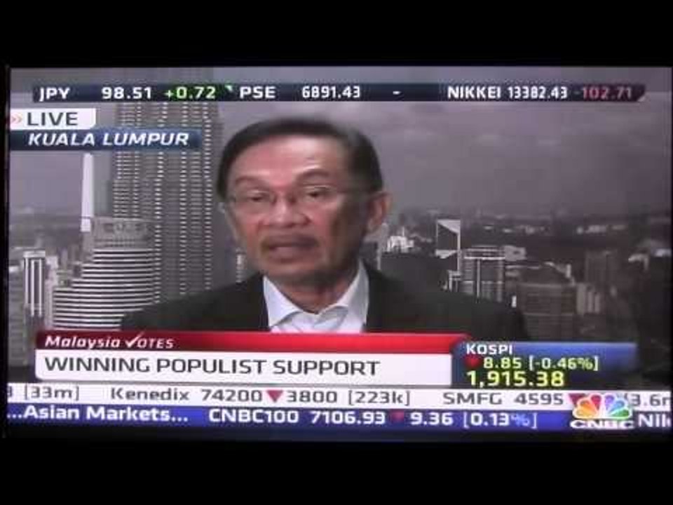 Anwar Ibrahim: We Are For Market Reform, But We Are Not For Corruption