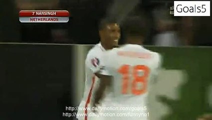Luciano Narsingh Goal Latvia 0 - 2 Netherlands EURO 2016 Qualifying 12-6-2015