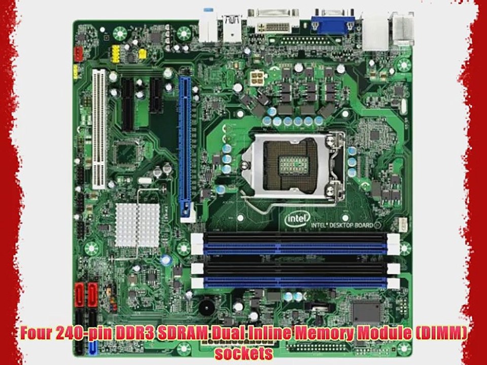 Intel DB65AL Classic Series Micro-ATX Desktop Motherboard (BOXDB65ALB3) -  video Dailymotion
