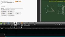 Sine, Cosine, Tangent and Cotangent in a right-angled Triangle