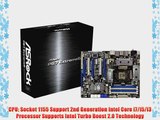 ASRock P67 Extreme6 B3 Intel P67 ATX DDR3 2133 Motherboard