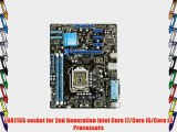 ASUS LGA 1155 - H61 - EPU UEFI BIOS and Anti-Surge Protection - mATX Intel H61(B3) Micro ATX