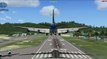 FSX-Atterrissage à St Martin TNCM en Boeing 747 Corsair fly / Landing at St Maarten TNCM