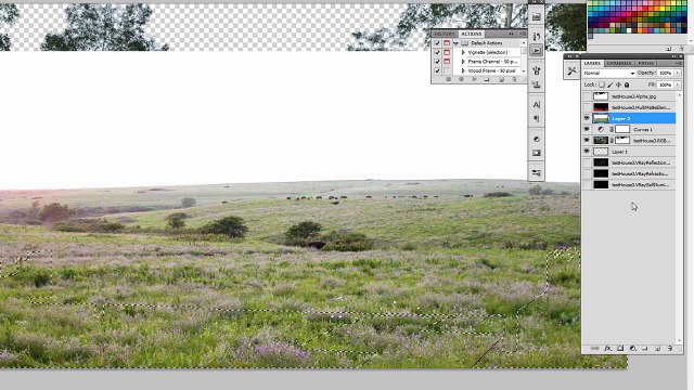 Vray and Vray Render Elements: Composite An Architectural Image From Vray Using Photoshop