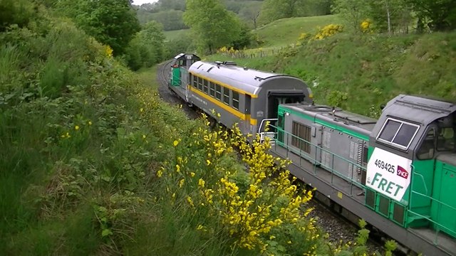 LE MAUZIN dans la rampe de 35 pour 1000- Pn 302, section LA BOURBOULE à ST-SAUVES, et LAQUEUILLE, 20-05-2015.