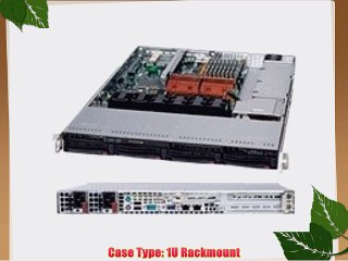 Supermicro SuperChassis CSE-815TQ-R700UB Black 1U SC815 Ui/o Chassis with Redundant 700W