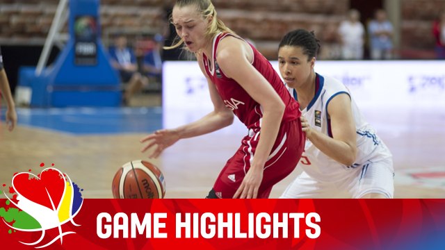 Great Britain v Russia - Game Highlights - Group C - EuroBasket Women 2015