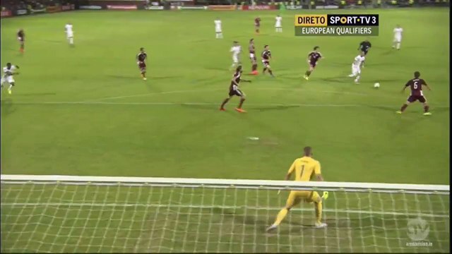 Wijnaldum Goal 0-1 | Latvia v. Netherlands 12.06.2015