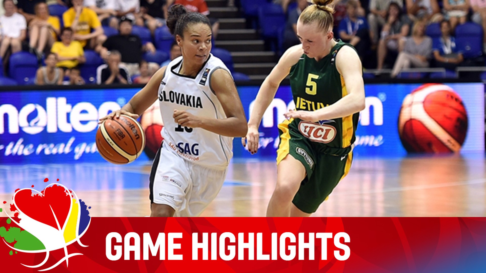 Slovakia v Lithuania - Game Highlights - Group D - EuroBasket Women 2015 -  video Dailymotion