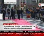 Preşedintele Turciei se află într-o vizită în România