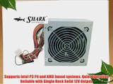 SHARK TECHNOLOGY? 600W 120mm Cooling Fan Single Rail  12V ATX Power Supply Upgrade for PC/HP/Dell