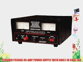 PYRAMID PS36KX 35-AMP POWER SUPPLY WITH BUILT-IN COOL FAN