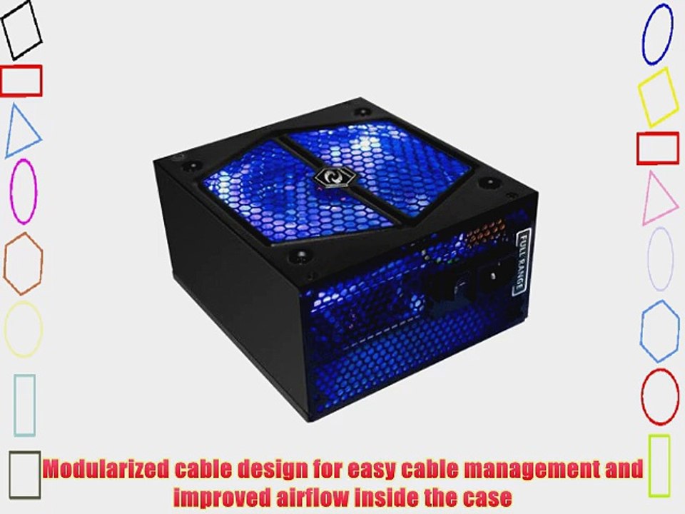 Raidmax 535W 80 PLUS Bronze ATX12V v2.3/EPS12V Power Supply RX-535AP