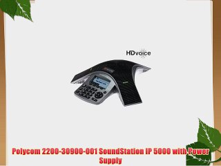 Polycom 2200-30900-001 SoundStation IP 5000 with Power Supply