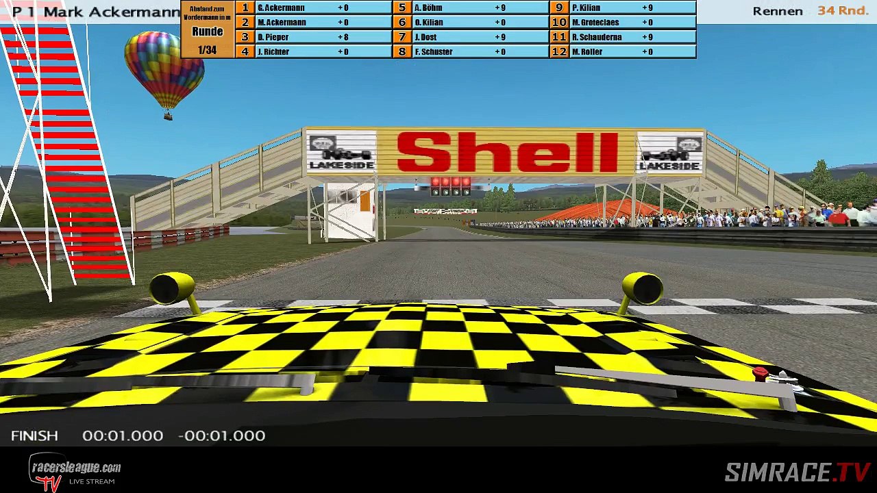 racersleague 2LTCC Lauf 9 Lakeside