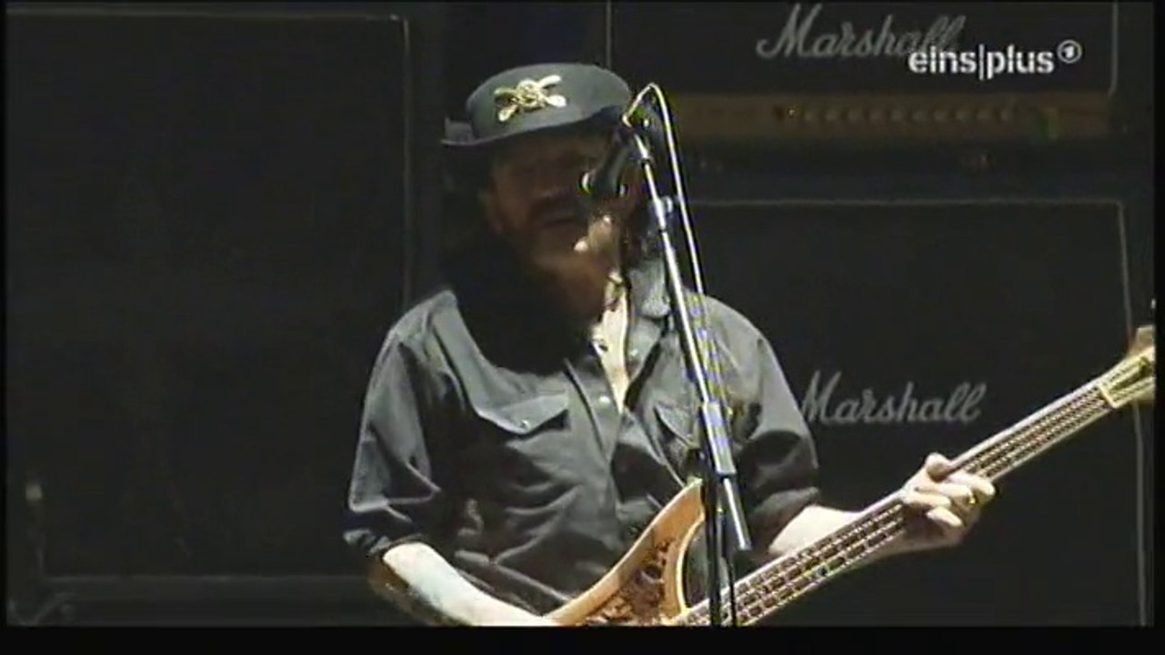 Motörhead - Rock am Ring 07 juni 2015 ' Beck's Crater Stage ' ( Deutsche TV )